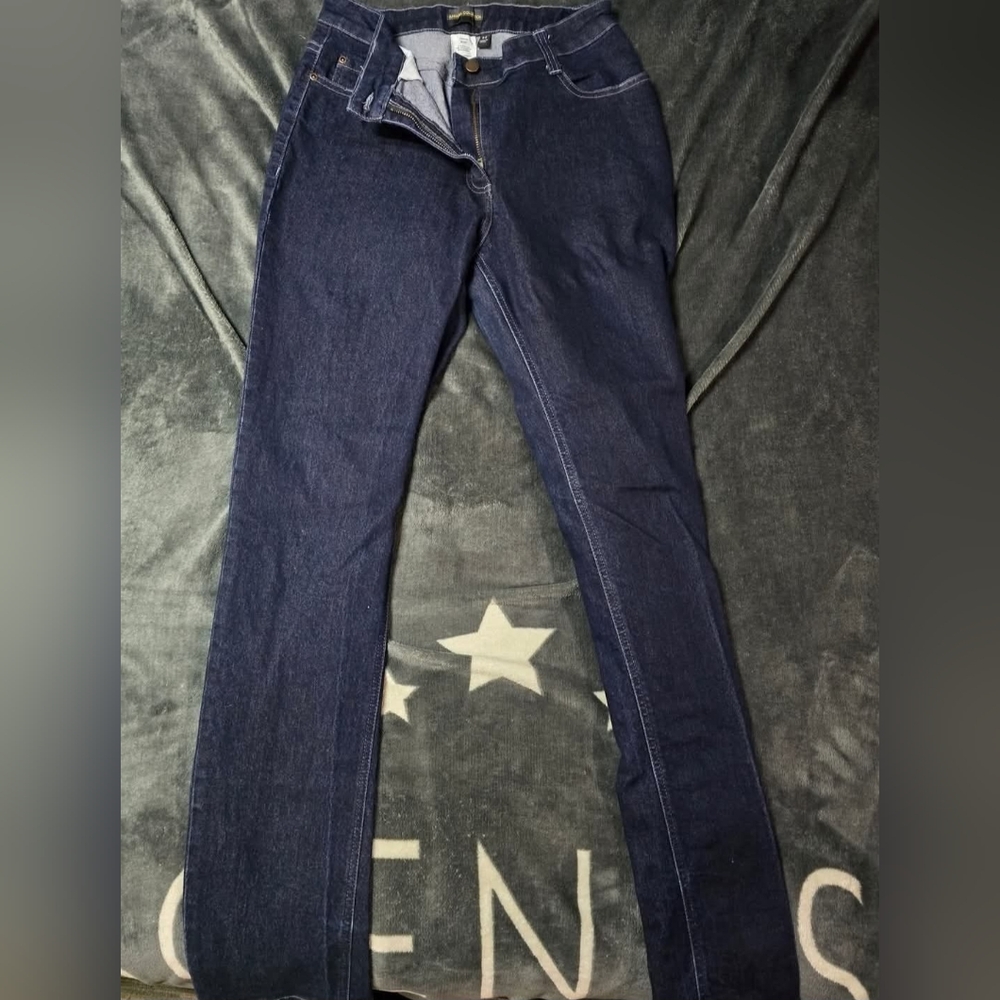 Women's Dark Blue Denim Jeans